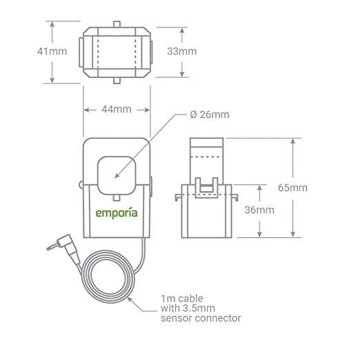 Smart Home Energy Monitor with 16 50A Circuit Level Sensors | Vue - Real Time