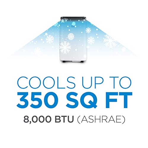 BLACK+DECKER 8,000 BTU Portable Air Conditioner up to 350 Sq.ft with Remote Control