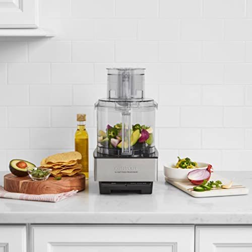 Cuisinart Food Processor 14-Cup Vegetable Chopper for Mincing, Stainless Steel