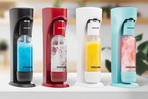 Drinkmate OmniFizz Sparkling Water and Soda Maker with Two Carbonation Bottles, Fizz Infuser