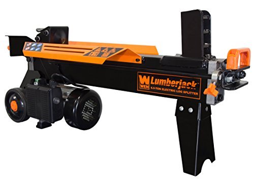 WEN 56208 6.5-Ton Electric Log Splitter with Stand
