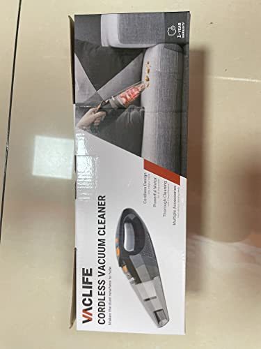 VacLife Handheld Vacuum, Car Hand Vacuum Cleaner Cordless, Mini Portable Rechargeable