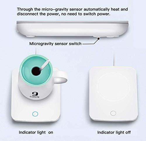 Misby Coffee Warmer for Desk Mug Warmer with Automatic Shut Off, Coffee Cup Warmer