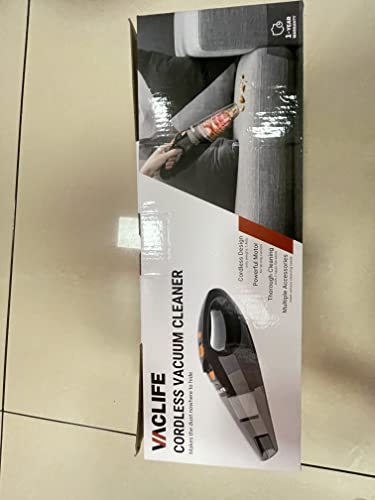 VacLife Handheld Vacuum, Car Hand Vacuum Cleaner Cordless, Mini Portable Rechargeable