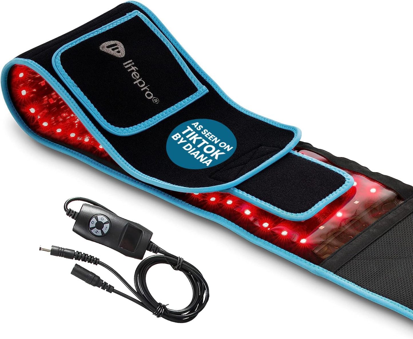 Lifepro Red Light Therapy Belt - Near Infrared Light Therapy & Red Light Therapy for Body