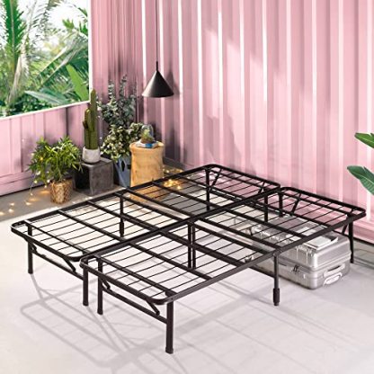 ZINUS SmartBase Tool-Free Assembly Mattress Foundation, 14 Inch Metal Platform Bed Frame