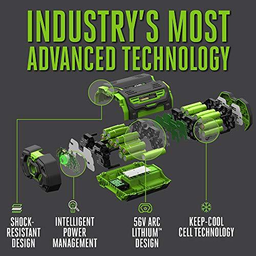 EGO Power+ BA2800T 56-Volt 5.0 Ah Battery with Upgraded Fuel Gauge