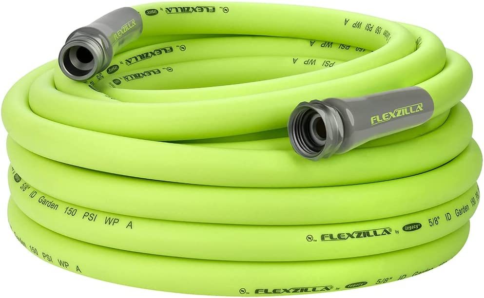 Flexzilla Garden Hose 5/8 in. x 50 ft, Heavy Duty, Lightweight, Drinking Water Safe