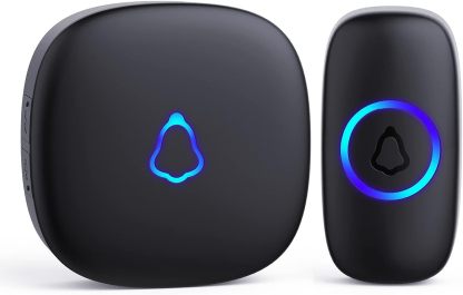 SECRUI Wireless Doorbell, Easy installation, Waterproof, Adjustable Volume, 58 Chimes