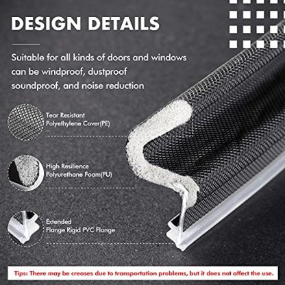 Door Weather Stripping Soundproof Door Seal Strip V-Shaped "Q" Foam Kerf Weather Stripping