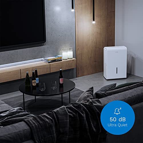hOmeLabs 4500 Sq. Ft Energy Star Dehumidifier - Ideal for Large Rooms and Home Basements