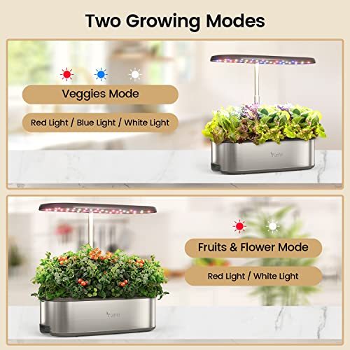LetPot LPH-SE Hydroponics Growing System, 12 Pods Smart Herb Garden Kit Indoor