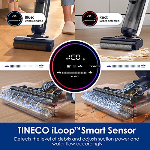 Tineco Floor ONE S5 Smart Cordless Wet Dry Vacuum Cleaner and Mop for Hard Floors