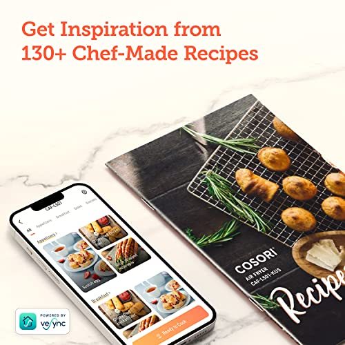 COSORI Air Fryer Pro, for Quick and Easy Meals, UP to 450℉, Quiet Operation