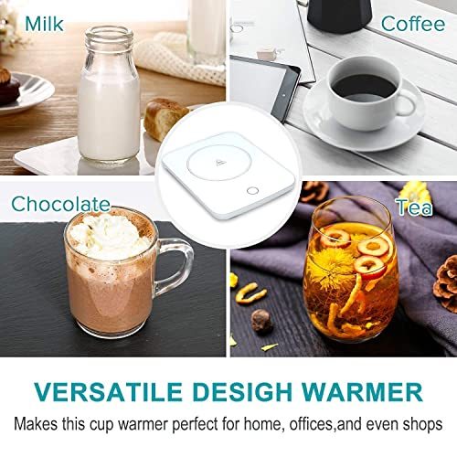 Misby Coffee Warmer for Desk Mug Warmer with Automatic Shut Off, Coffee Cup Warmer