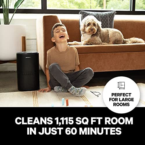 PuroAir HEPA 14 Air Purifier for Allergies Covers 1,115 Sq Ft