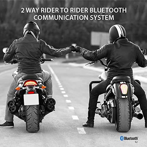 Cardo Systems FREECOM 2X Motorcycle 2-Way Bluetooth Communication System Headset - Black