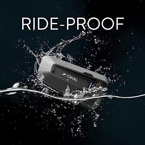 Cardo PACKTALK Edge Motorcycle Bluetooth Communication System Headset Intercom