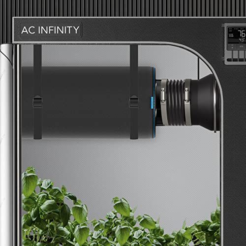 AC Infinity Air Carbon Filter 12" with Premium Australian Virgin Charcoal, for Inline Duct Fan