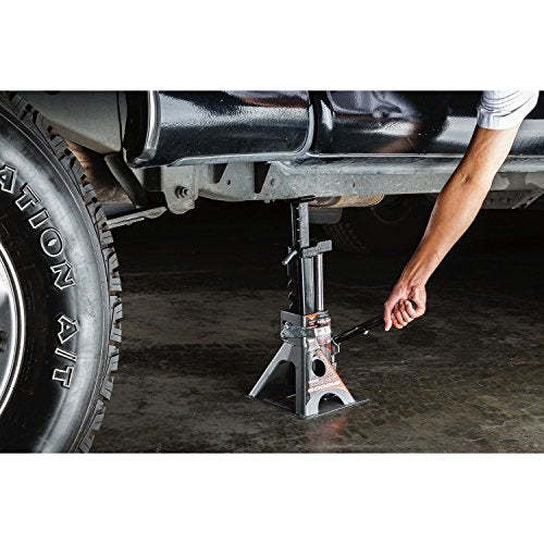 Powerbuilt 3 Ton, Bottle Jack and Jack Stands in One, 6000 Pound Capacity
