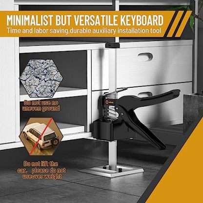 Mtnte Labor Saving Arm 12 Inch Lever Arm Lifter Drywall Lift for Wall Tile Locator