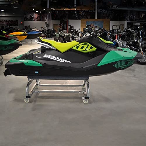 Black Widow Personal Watercraft Dolly Adjustable Width Jet Ski Trailer