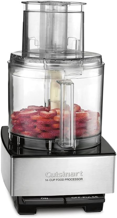 Cuisinart Food Processor 14-Cup Vegetable Chopper for Mincing, Stainless Steel