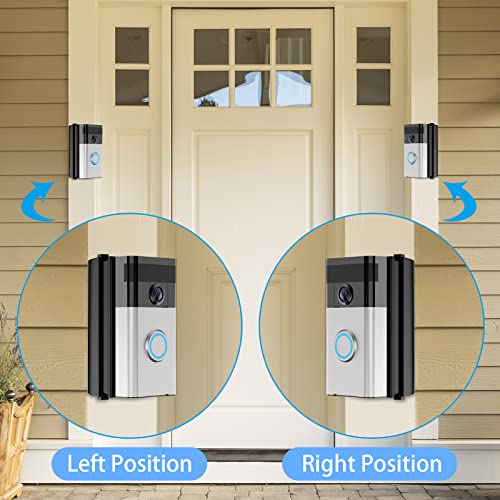 RIOVO Adjustable 30 to 55 Degree Doorbell Angle Mount Compatible with Video Doorbell