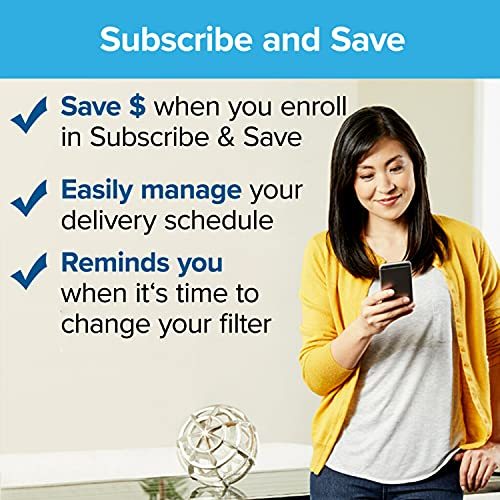 Filtrete 20x25x1 Air Filter, MPR 300, MERV 5, Clean Living Basic Dust 3-Month Pleated