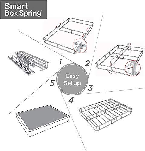 ZINUS 9 Inch Metal Smart Box Spring / Mattress Foundation / Strong Metal Frame