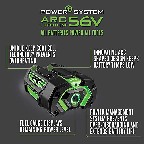 EGO Power+ BA2800T 56-Volt 5.0 Ah Battery with Upgraded Fuel Gauge