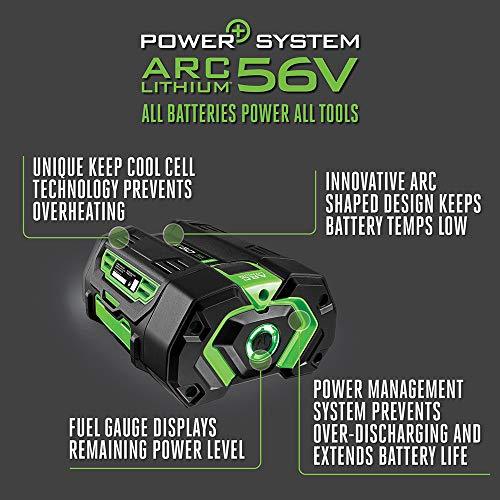 EGO Power+ BA2800T 56-Volt 5.0 Ah Battery with Upgraded Fuel Gauge
