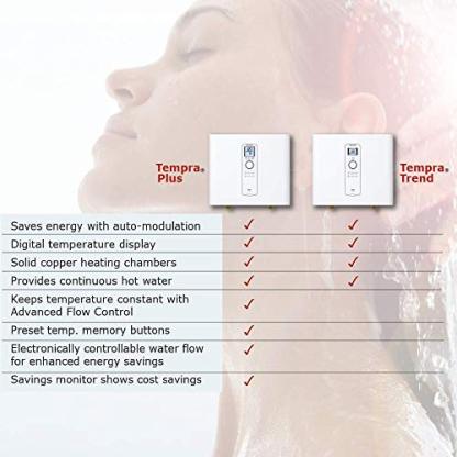 Stiebel Eltron 239223 Tankless Water Heater – Tempra 29 Plus – Electric