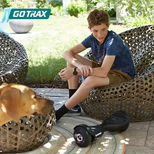 Gotrax Edge Hoverboard with 6.5" LED Wheels & Headlight, Self Balancing Scooters for Kids Adults