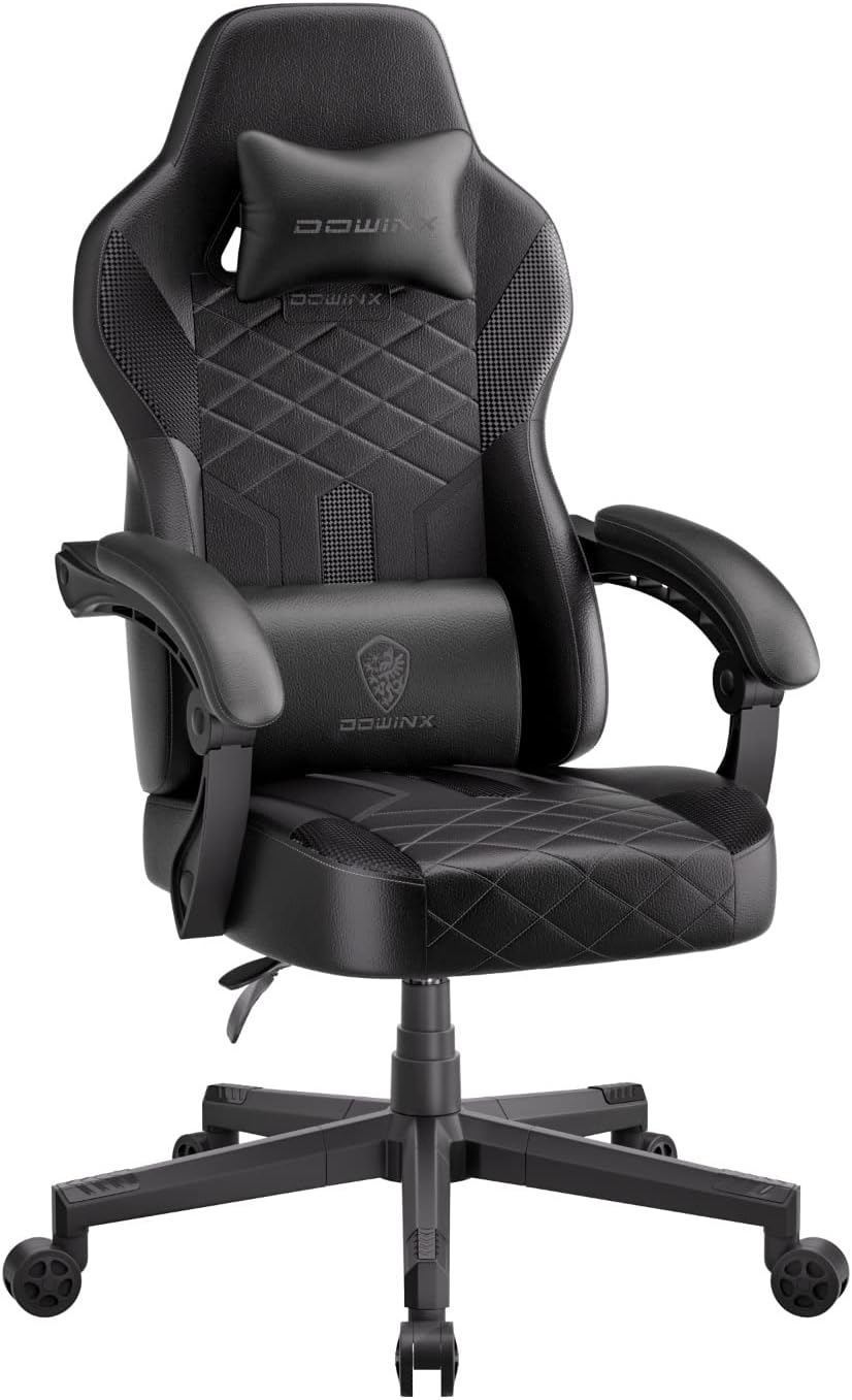 Dowinx Gaming Chair with Pocket Spring Cushion, Ergonomic Computer Chair High Back
