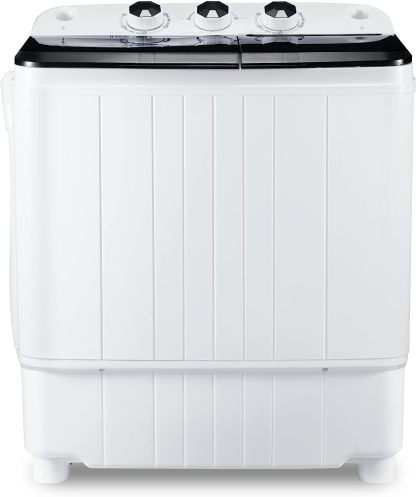 HABUTWAY Portable Washing Machine 17.6Lbs Capacity Washer and Dryer Combo