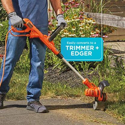 BLACK+DECKER Electric Lawn Mower, String Trimmer, Edger, 3-in-1, Corded