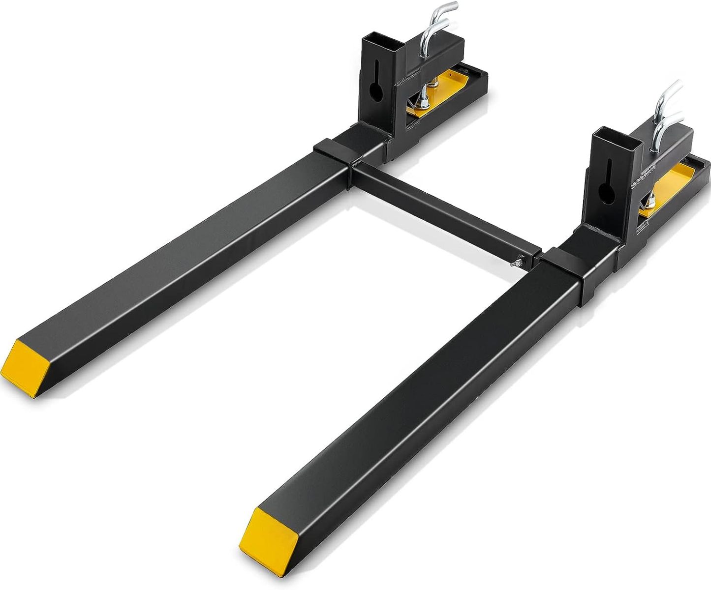 VEVOR 60" 4000 lbs Heavy Duty Pallet Forks with Adjustable Stabilizer Bar