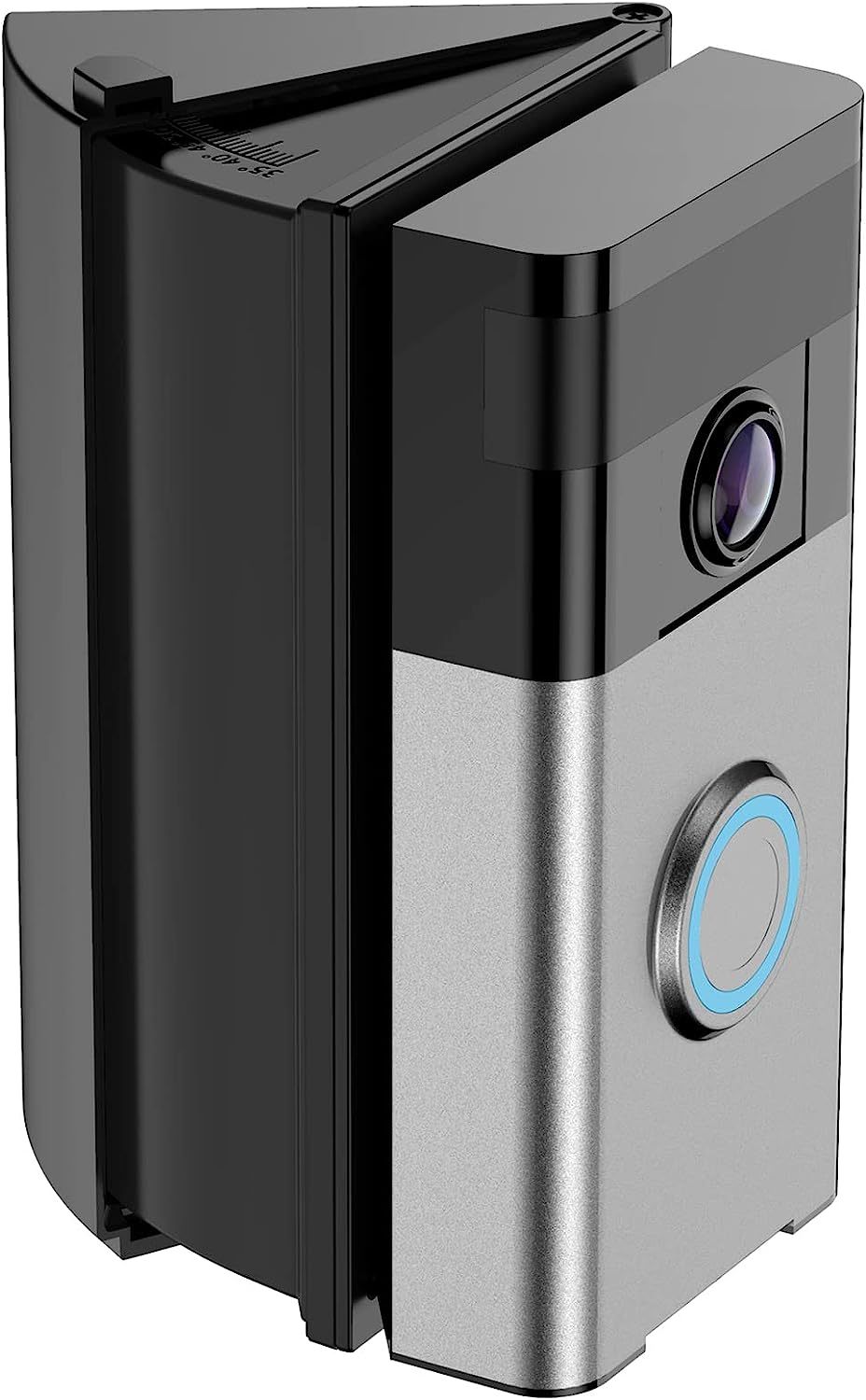 RIOVO Adjustable 30 to 55 Degree Doorbell Angle Mount Compatible with Video Doorbell