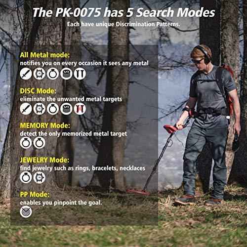 PANCKY Metal Detectors for Adults Waterproof - Professional Higher Accuracy Gold Detector with LCD Display