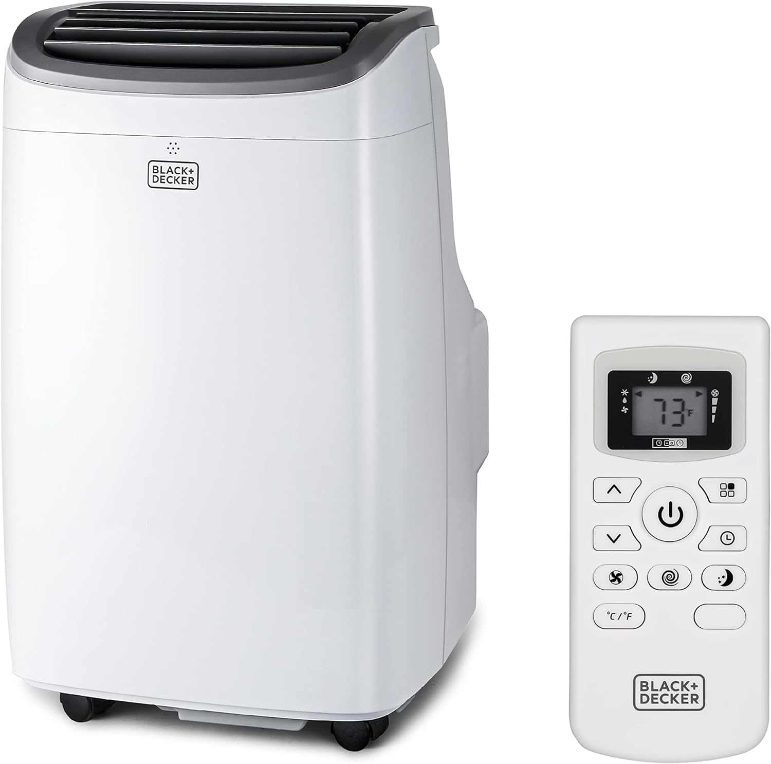 BLACK+DECKER 8,000 BTU Portable Air Conditioner up to 350 Sq.ft with Remote Control