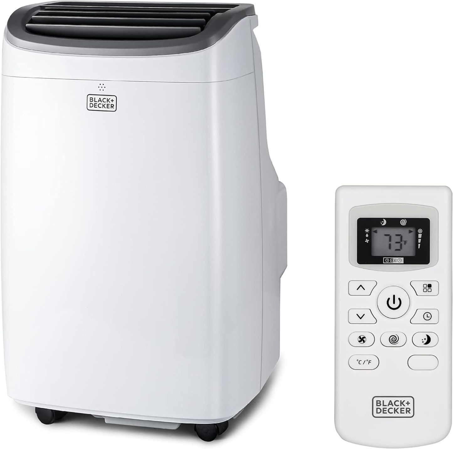 BLACK+DECKER 8,000 BTU Portable Air Conditioner up to 350 Sq.ft with Remote Control