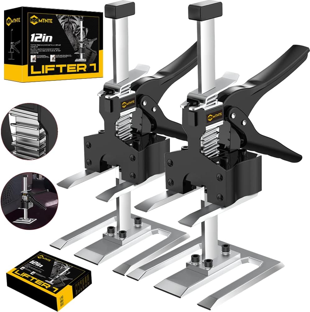 Mtnte Labor Saving Arm 12 Inch Lever Arm Lifter Drywall Lift for Wall Tile Locator