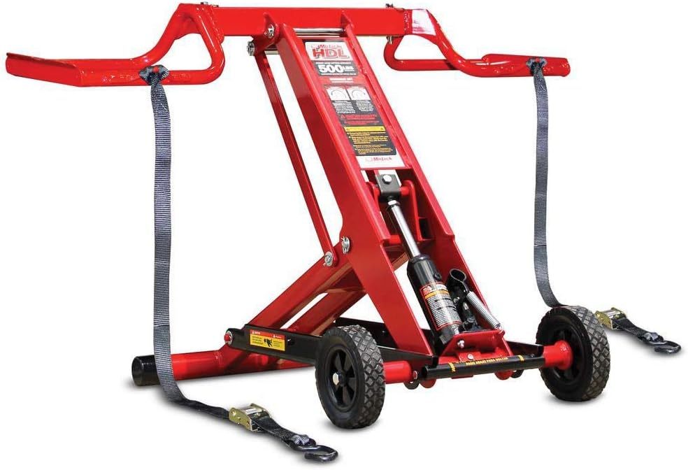 MoJack Hydraulic Cylinder Lift Jack for Zero Turn Radius Riding Lawn Mower