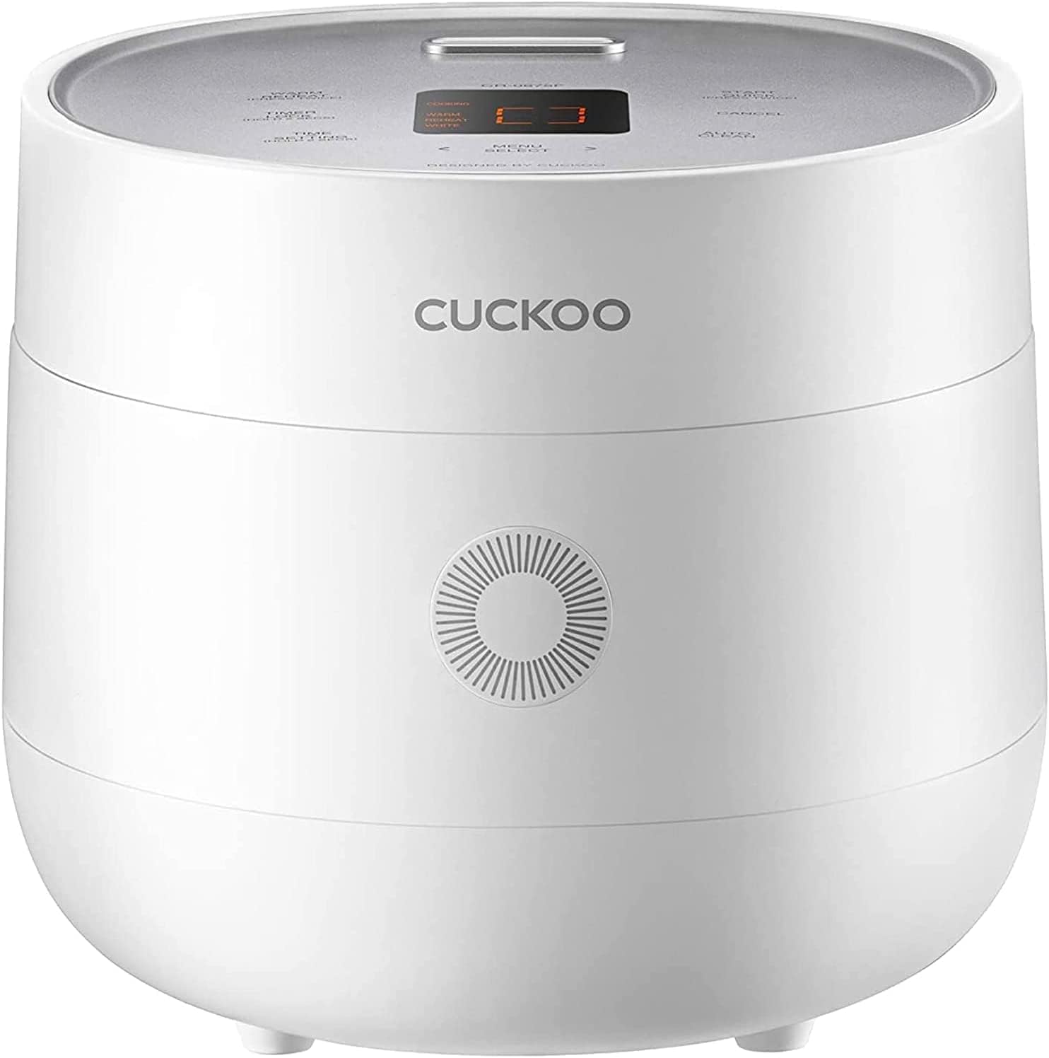 CUCKOO 6-Cup (Uncooked) Micom Rice Cooker Nonstick Inner Pot | White