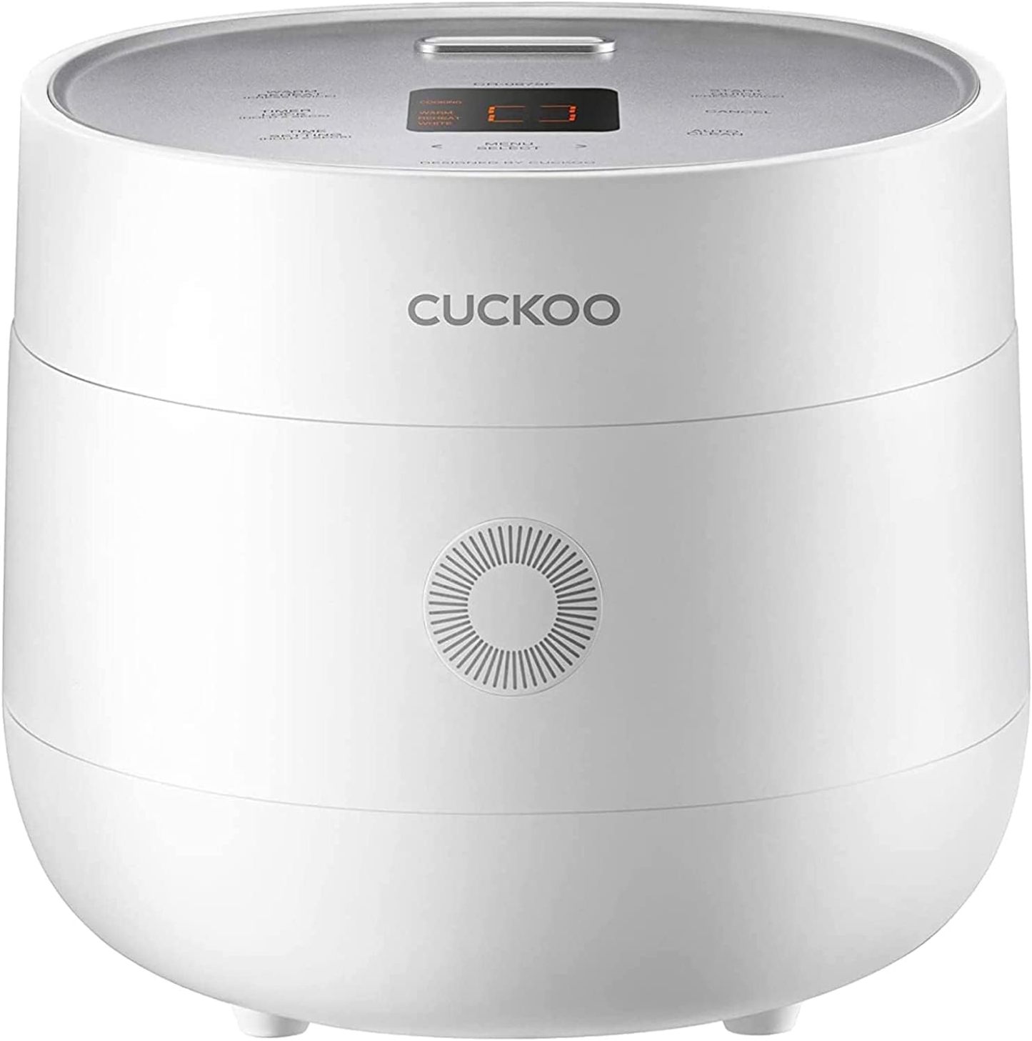 CUCKOO 6-Cup (Uncooked) Micom Rice Cooker Nonstick Inner Pot | White