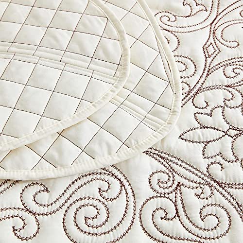 CHIXIN Oversized Bedspread Coverlet Set King Size - Lightweight Bedding Cover