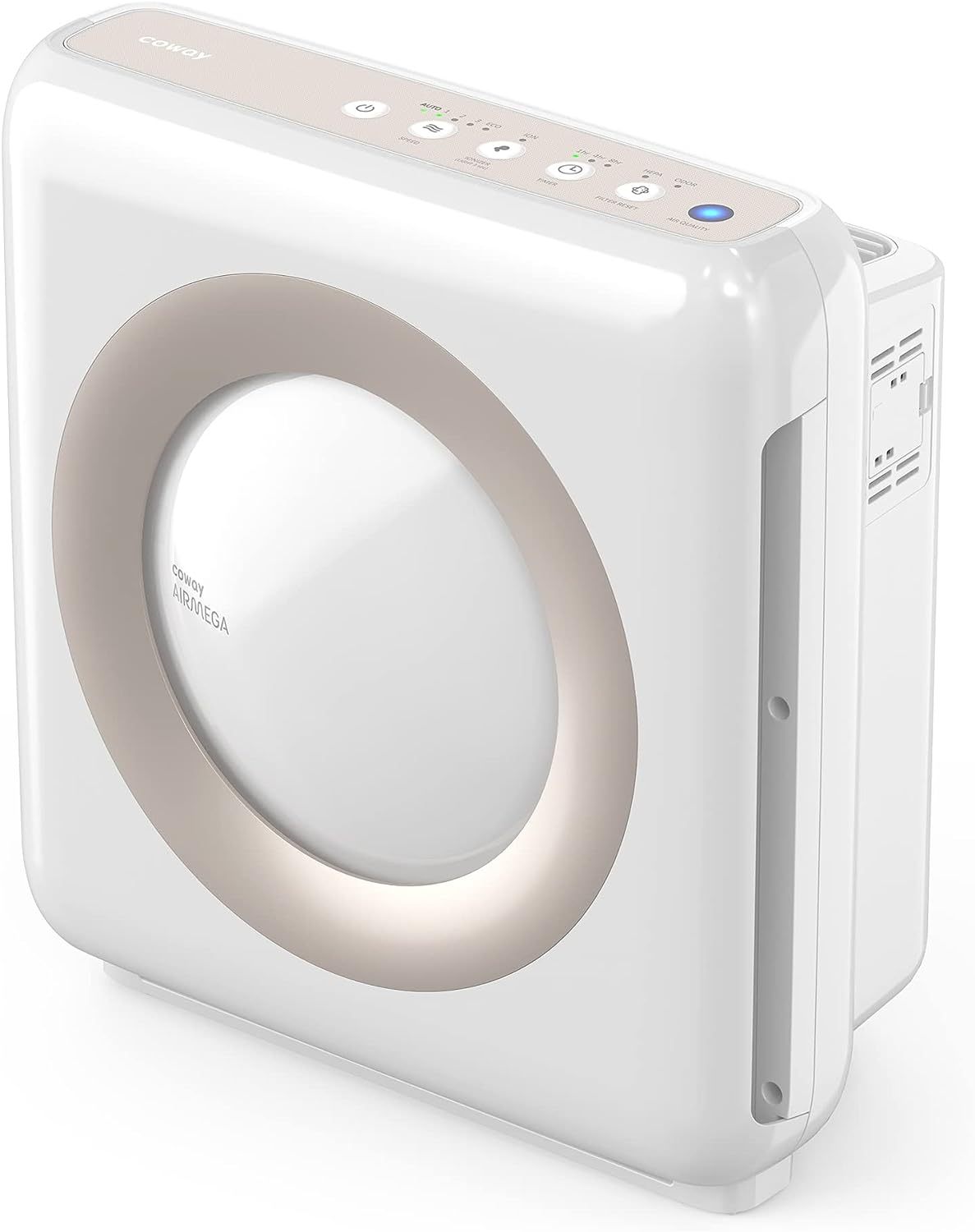 Coway Airmega AP-1512HH(W) True HEPA Purifier with Air Quality Monitoring