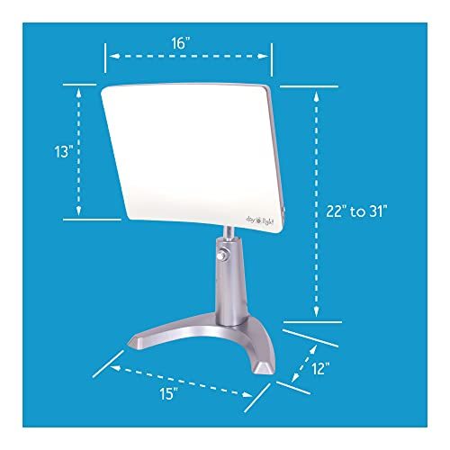 Carex Day-Light Classic Plus Bright Light Therapy Lamp - 10,000 LUX At 12 Inches