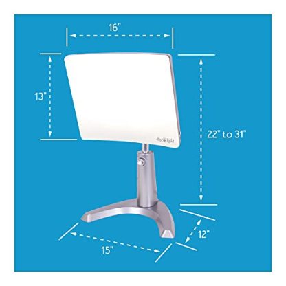 Carex Day-Light Classic Plus Bright Light Therapy Lamp - 10,000 LUX At 12 Inches